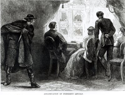 Assassinat du président Lincoln, 14 avril 1865 - English School