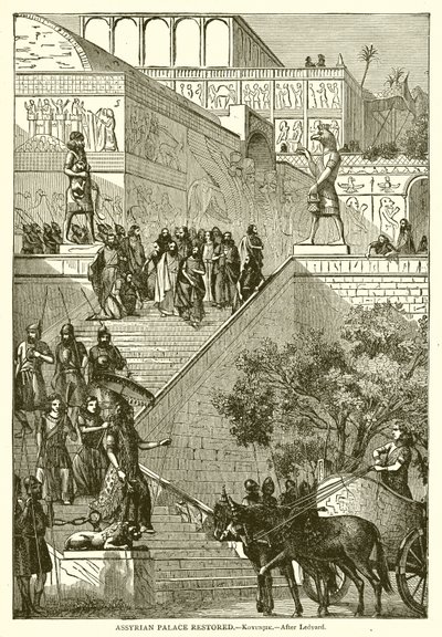 Palais assyrien restauré.--Kovunjik - English School