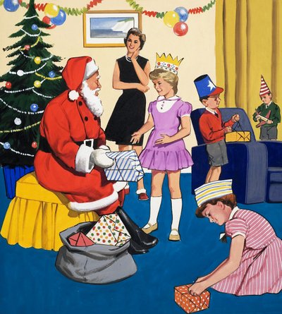 À une fête de Noël - English School
