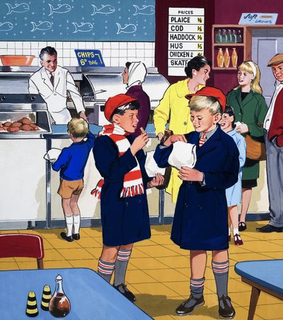 Au Magasin de Fish & Chips - English School