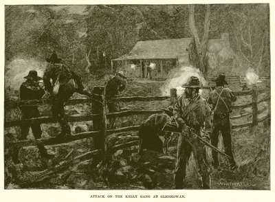 Attaque sur le gang Kelly à Glenrowan - English School