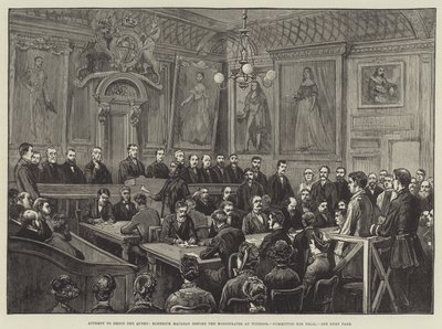 Tentative de tir sur la reine, Roderick Maclean devant le magistrat à Windsor, renvoyé en jugement - English School