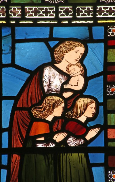 Assistants du Christ bénissant les enfants - English School