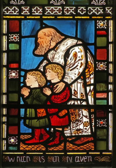 Assistants du Christ bénissant les enfants - English School