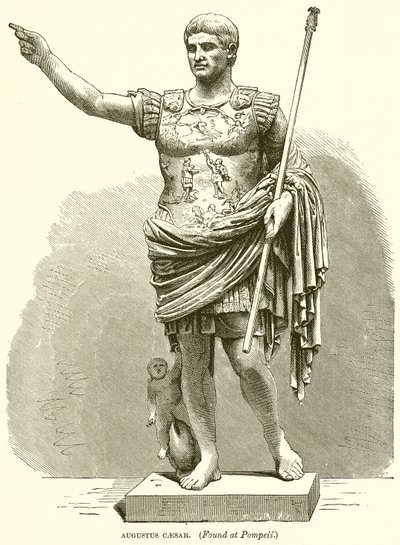 Auguste César (trouvé à Pompéi) - English School