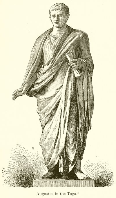 Auguste en toge - English School