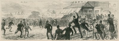 Cricketers australiens à Kennington Oval : La fin - English School