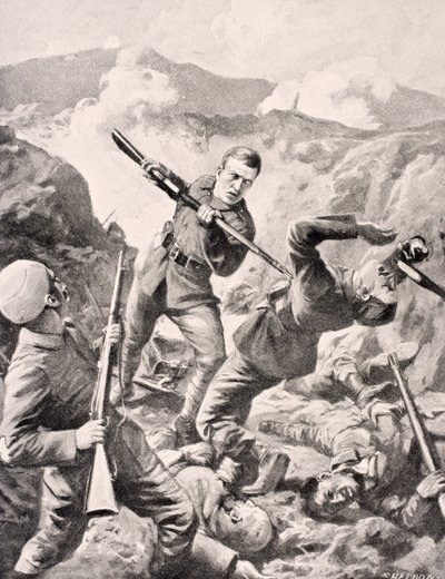 Lance-Corporal australien Albert Jacka, VC, de 