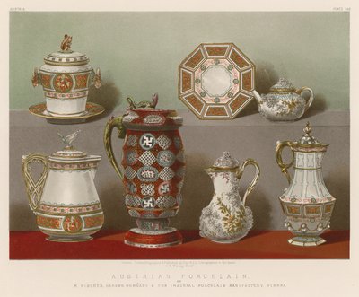Porcelaine autrichienne - English School