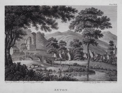 Ayton (gravure) - English School