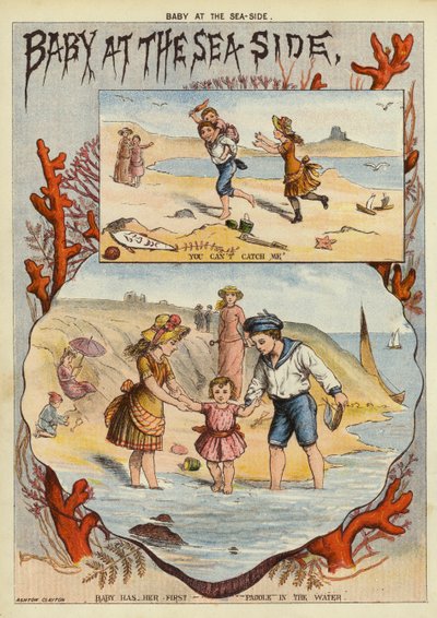 Bébé au bord de la mer - English School