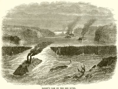 Barrage de Bailey sur la rivière Rouge - English School