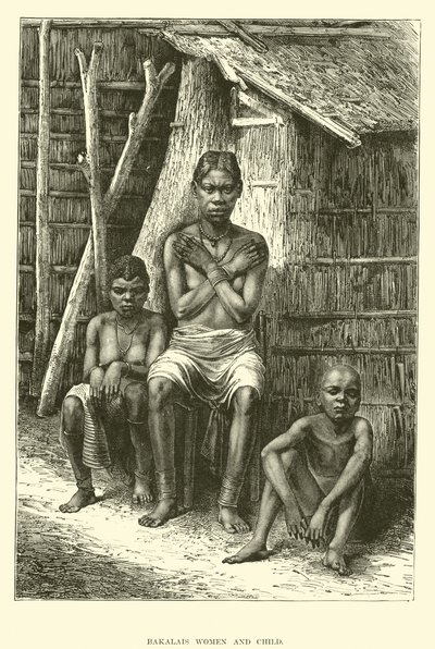Femmes et enfant Bakalais - English School
