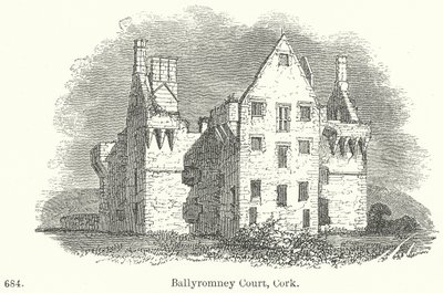 Ballyromney Court, Cork (gravure) - English School