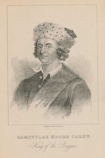 Bamfylde Moore Carew, roi des mendiants - English School
