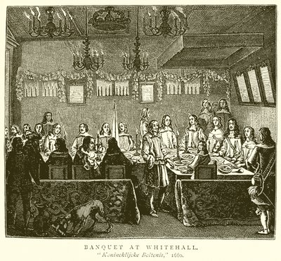 Banquet à Whitehall - English School