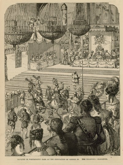 Banquet dans Westminster Hall - English School