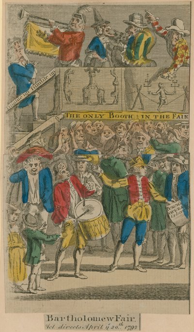 Foire de Bartholomew - English School