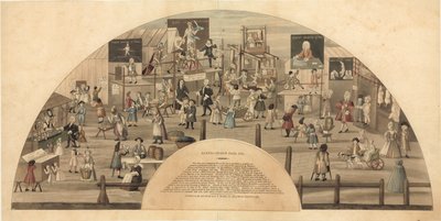 Foire de Bartholomew, 1721 - English School