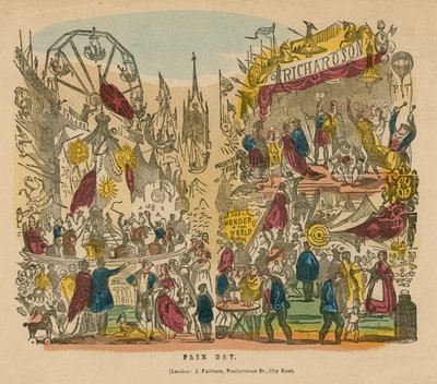Foire de Bartholomew, Londres - English School