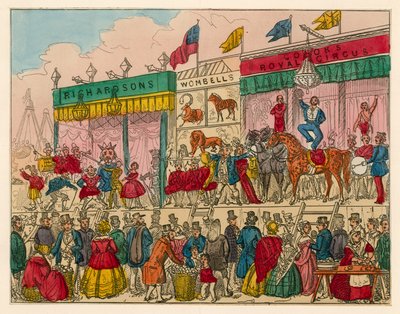 Foire de Bartholomew, Londres - English School