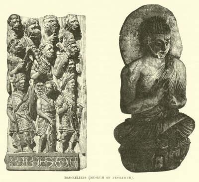 Bas-reliefs, Musée de Peshawur - English School