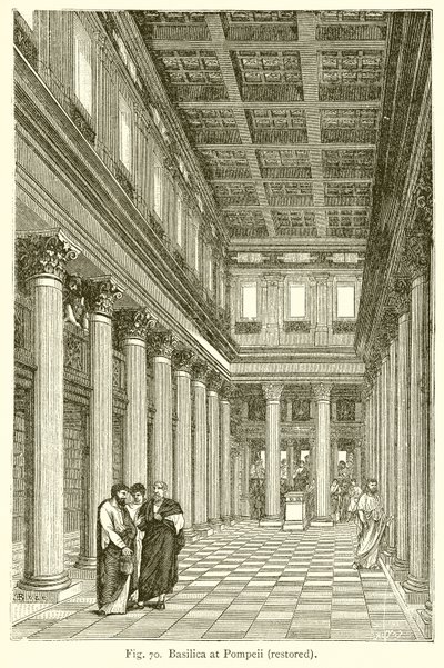 Basilique à Pompéi (restaurée) - English School