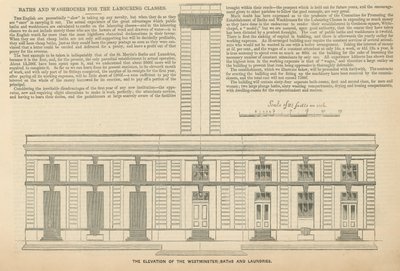 Bains et lavoirs pour les classes laborieuses - English School