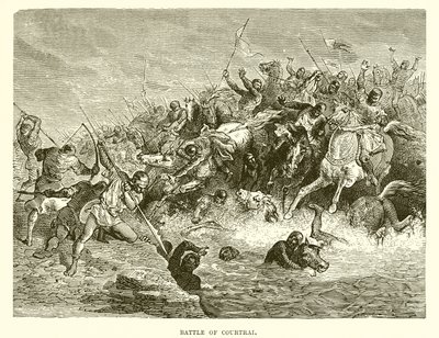 Bataille de Courtrai - English School