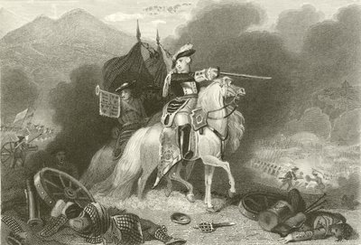 Bataille de Culloden - English School