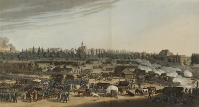 Bataille de Leipzig, 16-19 octobre 1813, tirée de Un enregistrement illustré des événements importants dans les Annales de l
