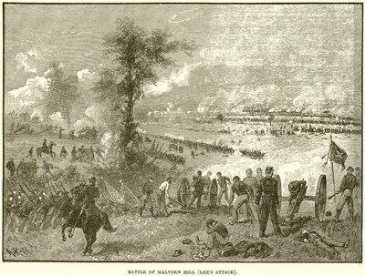 Bataille de Malvern Hill (attaque de Lee) - English School