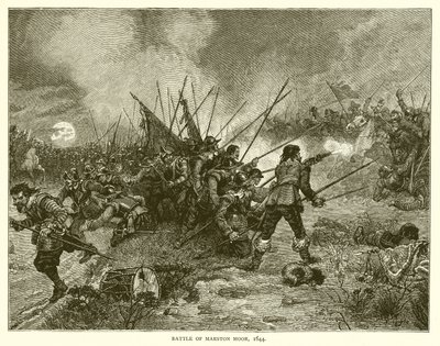 Bataille de Marston Moor, 1644 - English School