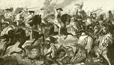 Bataille de Rossbach - English School