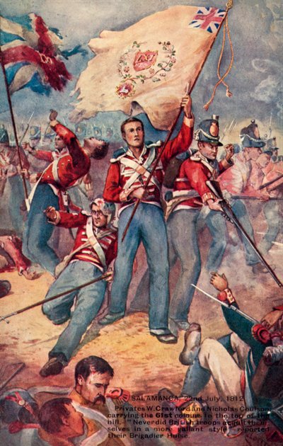 Bataille de Salamanque, 22 juillet 1812 - English School