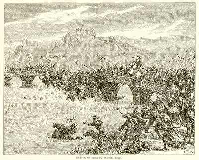 Bataille de Stirling Bridge, 1297 - English School
