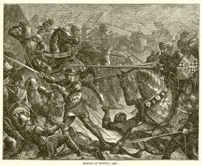 Bataille de Towton, 1461 - English School