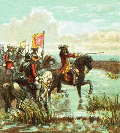 La Bataille de la Boyne - English School