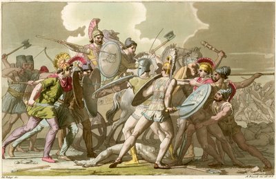 Bataille avec les anciens Grecs - English School