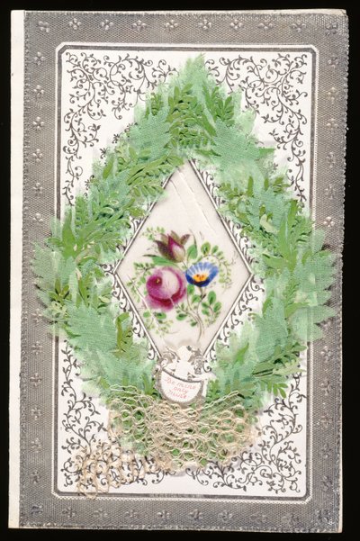 Sois mien seulement, carte de Saint-Valentin, c.1830 - English School