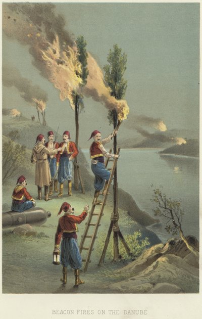 Feux de balise sur le Danube - English School