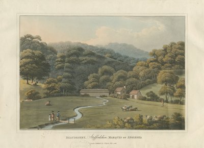 Parc de Beaudesert, 1816 - English School