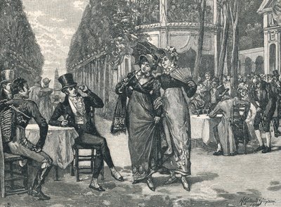 Beaux et belles de la période Regency - English School