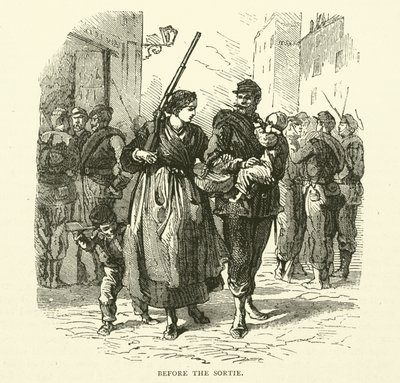 Avant la sortie, janvier 1871 - English School