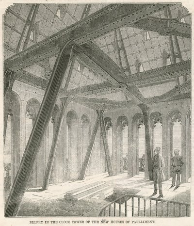 Beffroi dans la tour de l