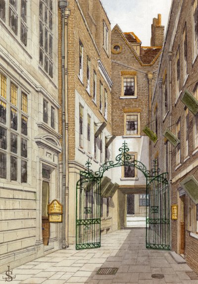 Benet Place, Gracechurch Street - English School