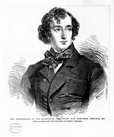 Benjamin Disraeli, c.1837 - English School