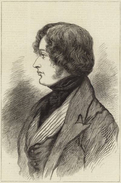 Benjamin Disraeli en 1837 - English School
