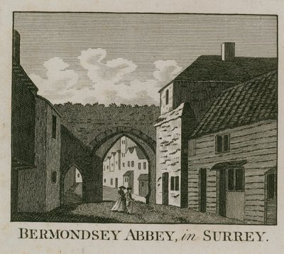 Abbaye de Bermondsey dans le Surrey - English School