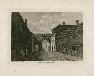 Abbaye de Bermondsey dans le Surrey - English School